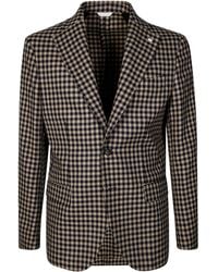 Manuel Ritz - Giacca Pied De Poule - Lyst