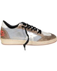 Golden Goose - Ballstar Nabuck Upper Suede - Lyst