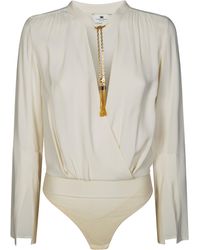 Elisabetta Franchi - Camicia A Body - Lyst