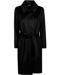 Max Mara - Straight-Cut Coat With Double-Button Closure - Lyst