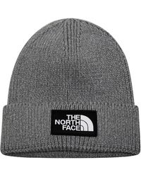 The North Face - Tnf Logo Box Cuffed Beanie - Lyst