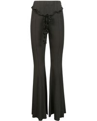 ROTATE BIRGER CHRISTENSEN - Pantaloni Flared - Lyst