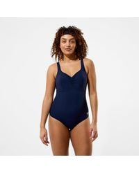 Speedo - Shaping Aquanite Solid Swimsuit - Lyst