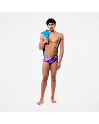 Speedo - Club Training Printed Brief - Lyst