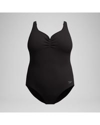 Speedo - Plus Size Shaping Aquanite Swimsuit - Lyst
