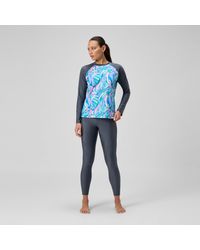 Speedo - Printed Long Sleeve Swim Shirt - Lyst