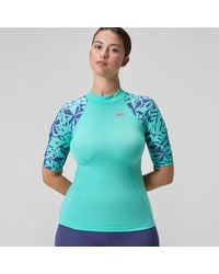 Speedo - Printed Short Sleeve Rashguard - Lyst