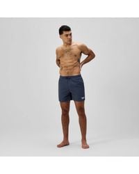Speedo - Herren Essential Solid Badeshorts Grau - Lyst