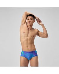 Speedo - Club Training Printed 5" Brief - Lyst