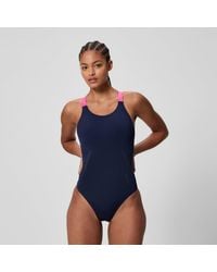 Speedo - Boom Solid Leaderback One Piece - Lyst
