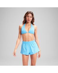 Speedo - Flu3Nte Terry Triangle Bikini Top - Lyst