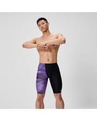 Speedo - Club Training Printed Jammer - Lyst