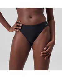Speedo - Solid Classic Bikini Bottom Dark - Lyst