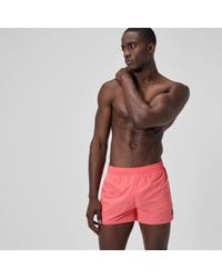 Speedo - Solid 13' Retro Swim Shorts Coral - Lyst