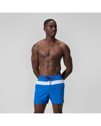 Speedo - Jetstream 16' Striped Colourblock Swim Shorts - Lyst