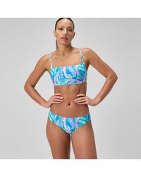 Speedo - Printed Adjustable Thinstrap Bikini Set - Lyst