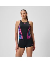 Speedo - Hyperboom Splice Tankini Set - Lyst