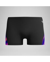 Speedo - Club Training Printed V-Cut Aquashorts - Lyst