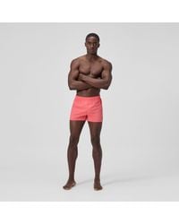 Speedo - Retro Solid Swim Shorts Coral - Lyst