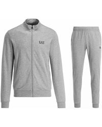 emporio armani fleece tracksuit