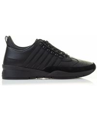 all black dsquared trainers