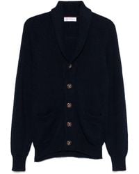 Brunello Cucinelli - English Rib Knit Cardigan - Lyst