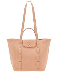 Longchamp - 'Le Pliage Baroudeur' Medium Tote - Lyst