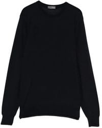 Drumohr - Long Sleeve Crew-Neck Sweater - Lyst