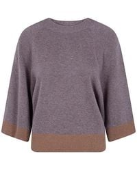 Twinset - Round Neck Sweater - Lyst