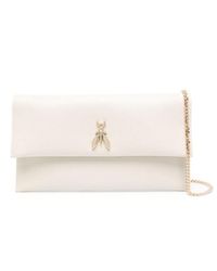 Patrizia Pepe - Clutch Bag With Detachable Shoulder Strap - Lyst