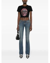 Fiorucci - Mid Low Rise Bootcut Jeans - Lyst