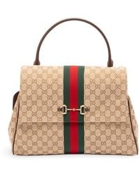Gucci - Horsebit Web' Handbag - Lyst