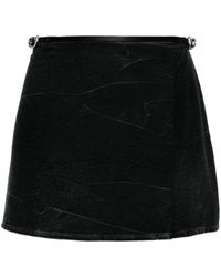 Givenchy - Voyou Denim Mini Skirt - Lyst