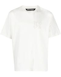 Palm Angels - T-shirt With Logo - Lyst
