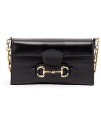 Gucci - Horsebit Ristretto Medium Shoulder Bag - Lyst