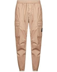 Stone Island - Slim-Fit Trousers - Lyst