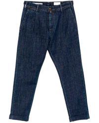 Jacob Cohen - Pleated Straight-Leg Jeans - Lyst