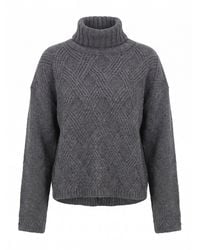 Twinset - Turtle Neck Sweater - Lyst
