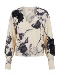 Blumarine - Round Neck Sweater - Lyst