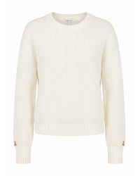 Patrizia Pepe - Round Neck Sweater - Lyst