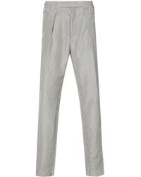 Fendi - Tapered-Leg Striped Trousers - Lyst