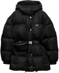 Prada - Padded Jacket - Lyst