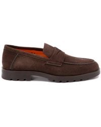 Santoni - 'Rock' Loafers - Lyst