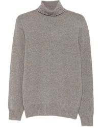 Altea - Long Sleeve Turtle-Neck Sweater - Lyst
