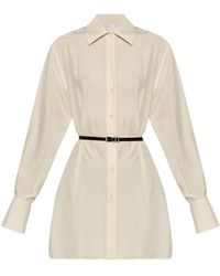 Givenchy - Long Shirt With 'Voyou' Belt - Lyst