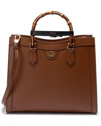 Gucci - ` Diana` Medium Tote Bag - Lyst