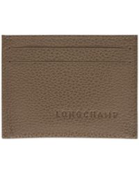 Longchamp - 'Le Foulonné' Card Holder - Lyst