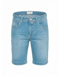 Jacob Cohen - 'Nicolas' Slim Fit 5-Pocket Bermuda - Lyst