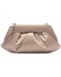 THEMOIRÈ - 'Emera Satin' Clutch Bag - Lyst