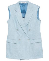 Tagliatore - 'Bernice' Vest - Lyst